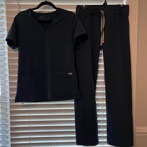 Figs Scrub Set - Dark Harbor (Small)